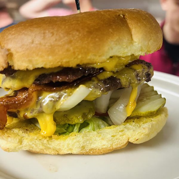 Barnyard Double Bacon Cheeseburger
