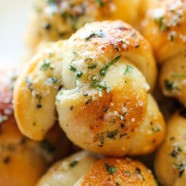 Cheesy Stuffed Garlic Knots